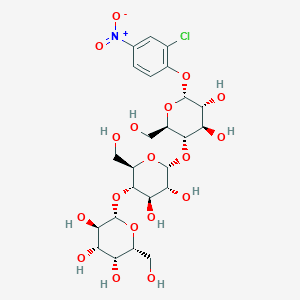 Gal-G2-CNP structure, CAS 157381-11-8, MW 660.0