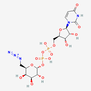 UDP-6-azido-6-deoxy-D-Gal.2Na structure, CAS 868208-96-2