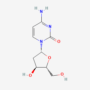 2'-Deoxycytidine structure, CAS 951-77-9, MW 227.22