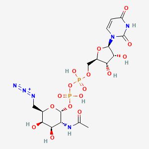 UDP-GalNAc-6-N3.2Na structure, CAS 1202854-87-2