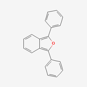 1,3-Diphenylisobenzofuran structure, CAS 5471-63-6, MW 270.32