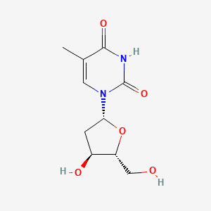 Thymidine (2'-Deoxythymidine) structure, CAS 50-89-5, MW 242.23