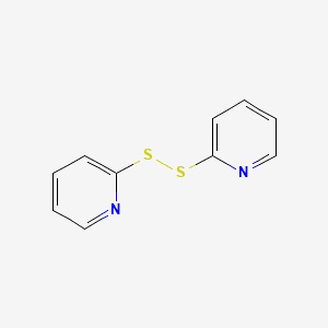 2,2'-Dipyridyl disulfide structure, CAS 2127-03-9, MW 220.31
