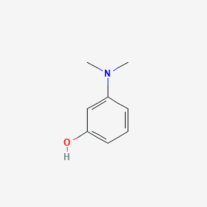 3-Dimethylaminophenol structure, CAS 99-07-0, MW 137.18
