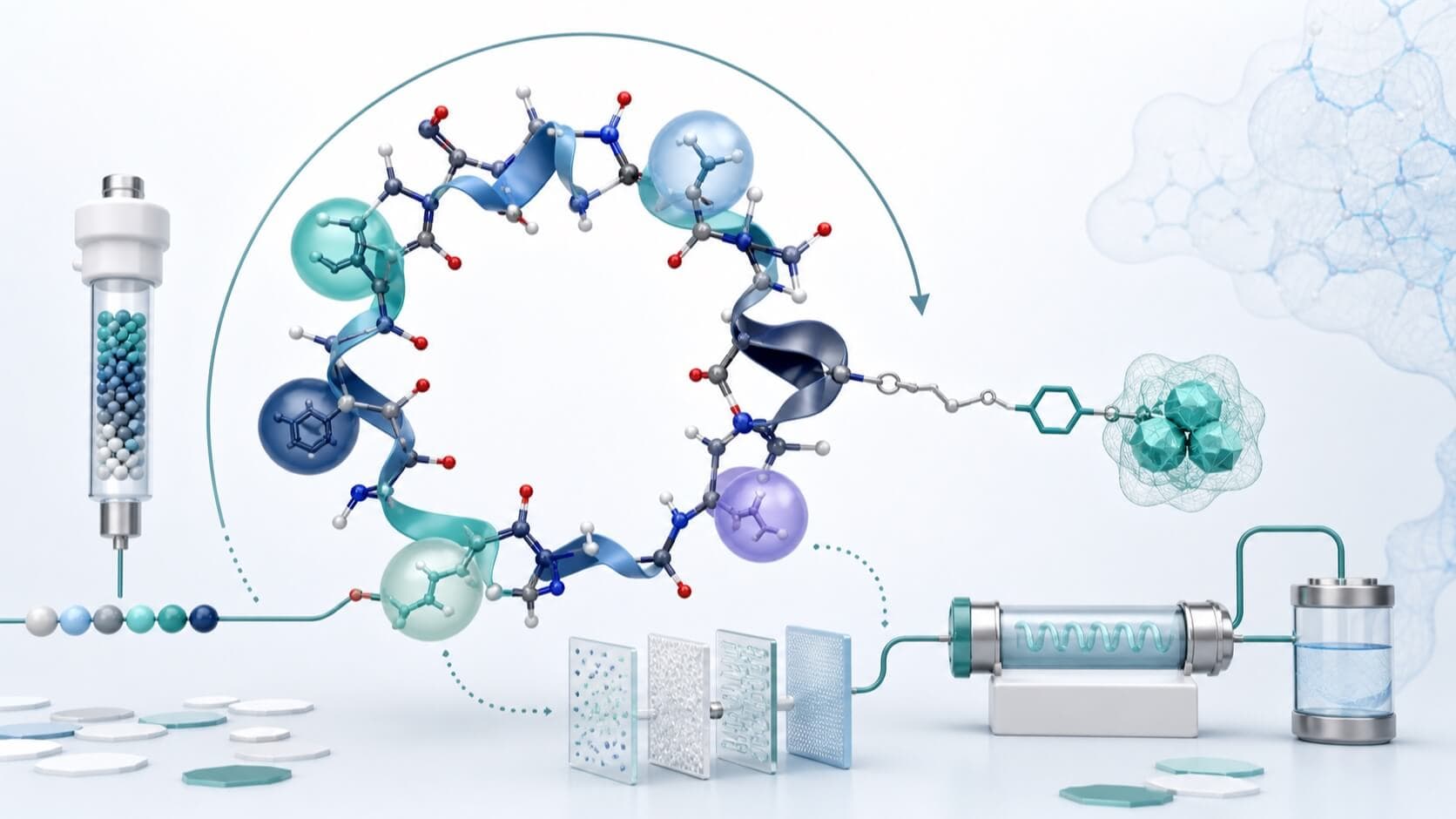 Cyclic Peptides Move from Structural Curiosity to Process-Chemistry Challenge