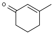 3-Methyl-2-cyclohexen-1-one structure, CAS 1193-18-6, MW 110.15