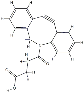 Dibenzocyclooctene carboxylic acid