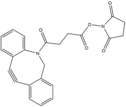 DBCO-NHS ester structure, CAS 1353016-71-3, MW 402.4