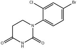 1-(4-Bromo-2-chlorophenyl)dihydropyrimidine-2,4(1H,3H)-dione