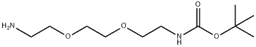 Boc-NH-PEG2-C2-NH2 structure, CAS 153086-78-3, MW 248.32
