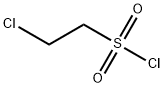 2-Chloroethanesulfonyl chloride structure, CAS 1622-32-8, MW 163.02