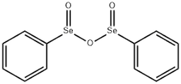 Benzeneseleninic anhydride structure, CAS 17697-12-0, MW 360.13