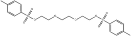 Triethylene glycol bis(p-toluenesulfonate) structure, CAS 19249-03-7, MW 458.55