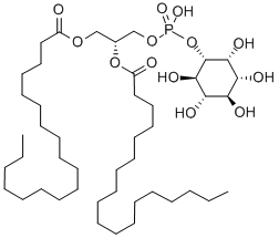 L-A-PHOSPHATIDYLINOSITOL structure, CAS 97281-52-2, MW 867.14