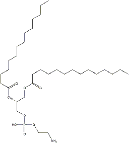 DMPE structure, CAS 998-07-2, MW 635.85