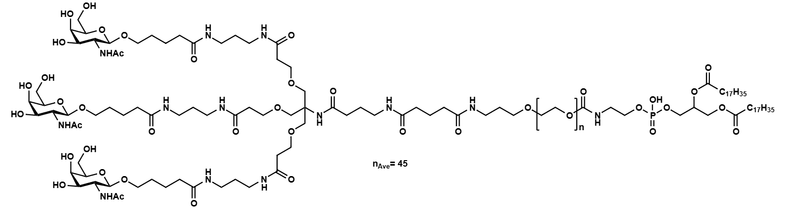 Tri-GalNAc-PEG2000-DSPE
