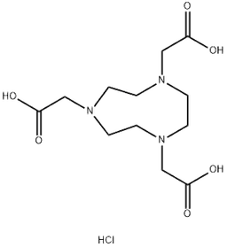 NOTA trihydrochloride structure, CAS 133256-65-2, MW 339.77