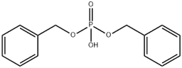 Dibenzyl phosphate structure, CAS 1623-08-1, MW 278.24