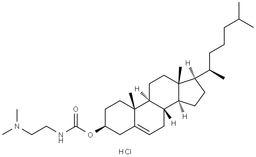 DC-CHOL structure, CAS 166023-21-8, MW 537.26