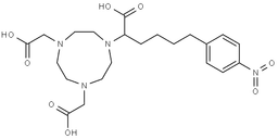 3p-C-NOTA structure, CAS 2166455-20-3, MW 480.51
