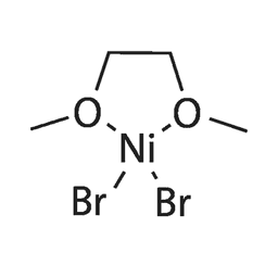 Nickel(II) bromide dimethoxyethane complex structure, CAS 28923-39-9, MW 308.62
