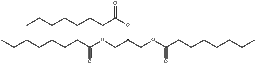 Trioctanoin structure, CAS 538-23-8, MW 470.68