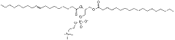 SOPC; 1-Stearoyl-2-oleoyl-sn-glycero-3-phosphocholine structure, CAS 56421-10-4, MW 788.13