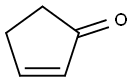 2-Cyclopenten-1-one structure, CAS 930-30-3, MW 82.1